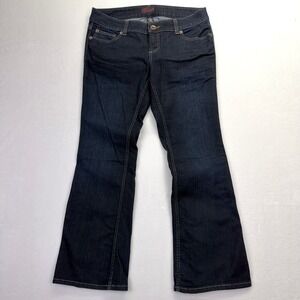 Torrid Womens 12S Dark Wash Bootcut Jeans Stretch Denim Blue Western Wear
